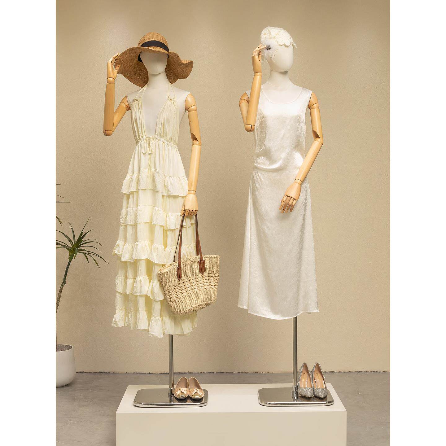 服装店模特展示架女装人台韩版挂件手平胸锁骨假人偶橱窗全身专用