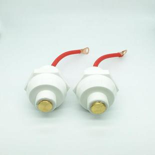 吹膜机电晕冲击机绝缘子电晕处理机配件耐高压高温公母陶瓷绝缘柱