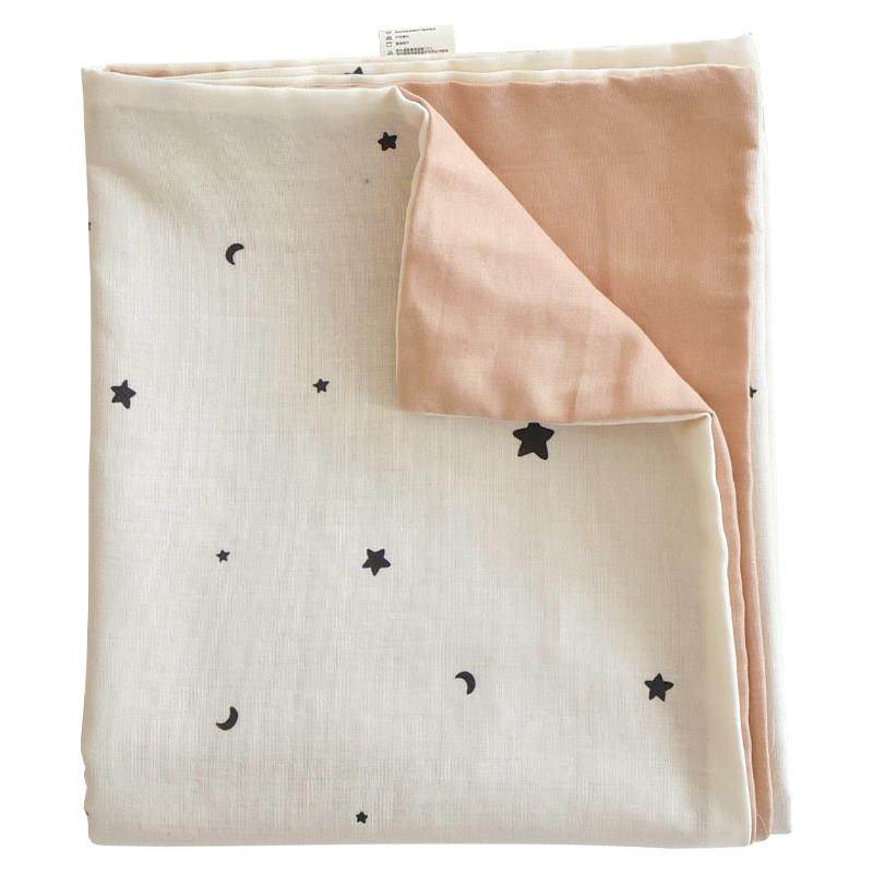 新生婴儿纯棉a类纱布被套单件幼儿园小宝宝换洗被罩大尺寸可定制