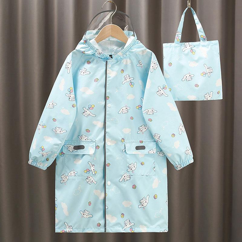 玉桂狗女童雨衣儿童小学生上学专用防水雨披幼儿园宝宝防风雨披