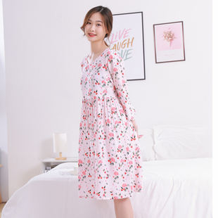裁缝店定制高档睡裙女薄款家居棉绸儿童睡衣女孩纯棉公主母女亲子