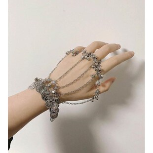 紫霞仙子手链铁片铃铛闰蜜手链女生款儿童公主一对小众礼物复古风