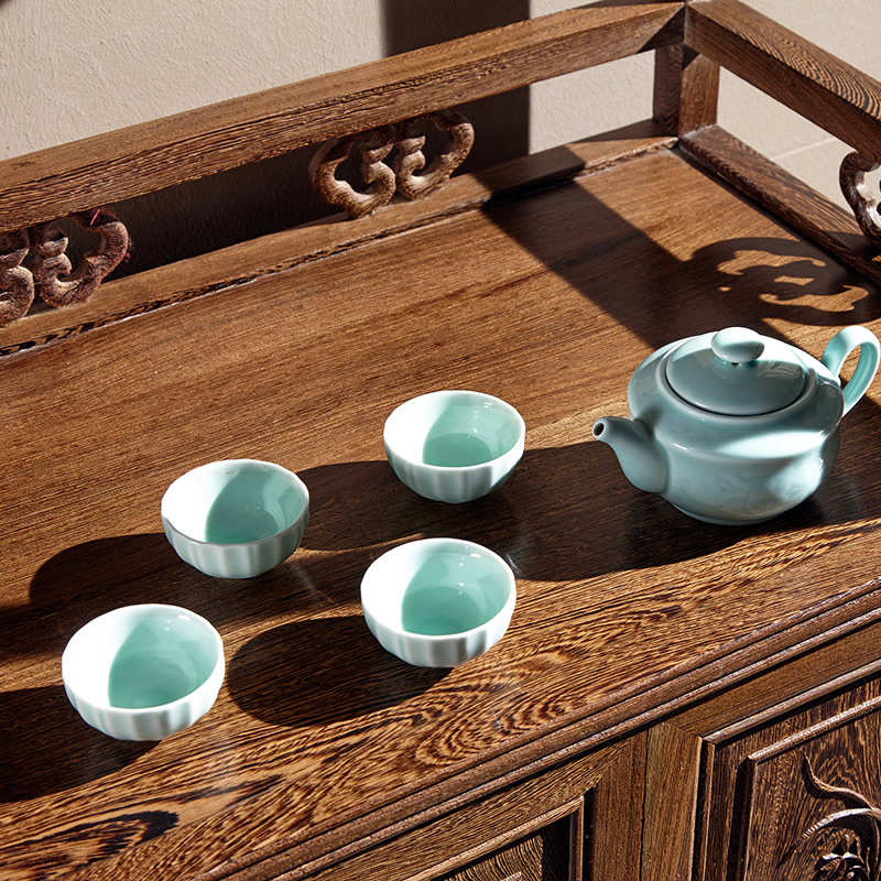 王木匠 鸡翅木茶水柜餐边柜小柜子储物柜 茶叶柜T中式红木古典家