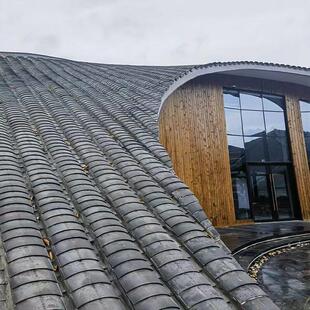 贵州古建瓦片屋顶瓦四合院徽派建筑彷古烧制青瓦屋簷小青瓦灰瓦