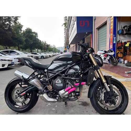 贝纳利752s幼狮800彩色BJ750GS改装水管硅胶管防爆加强水管