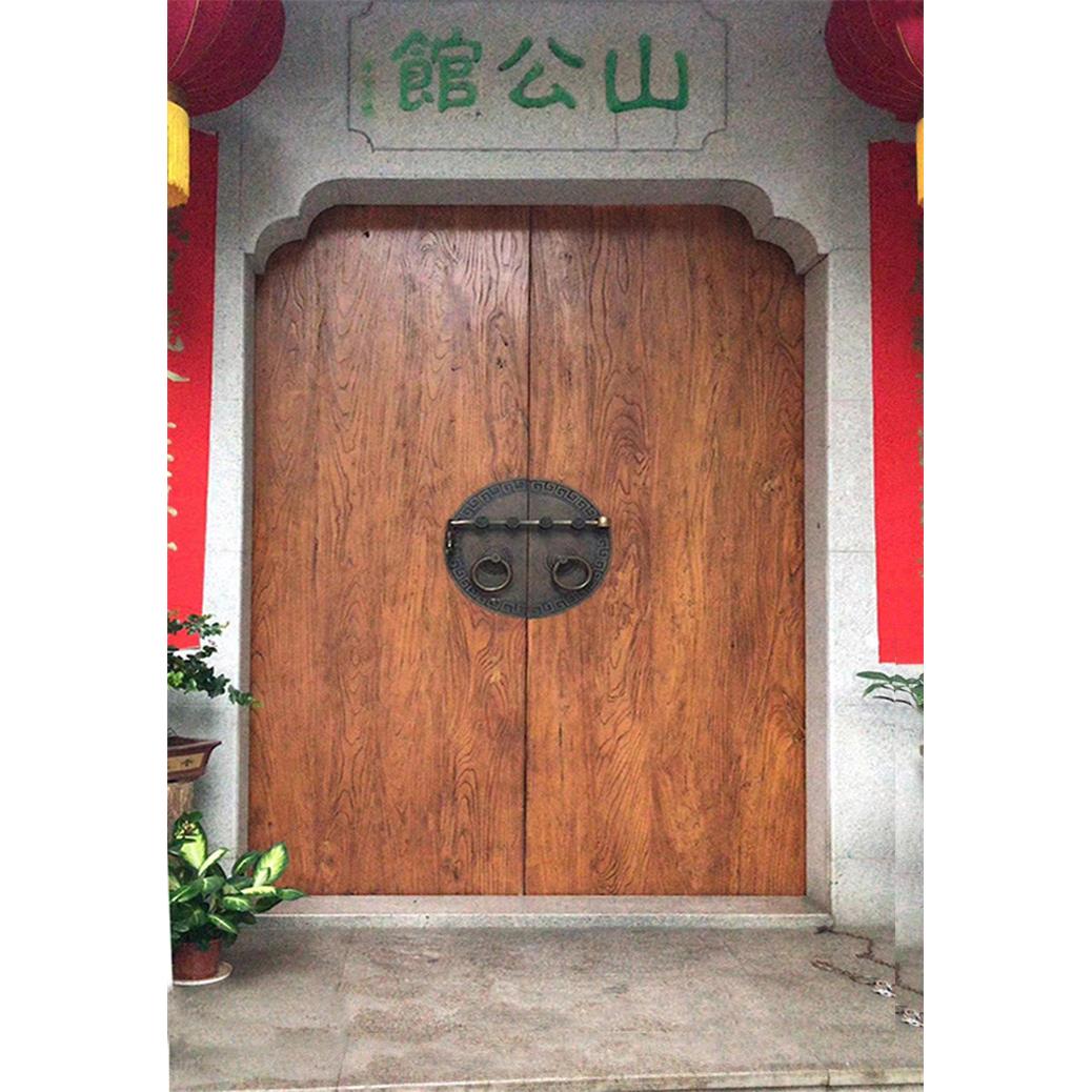 实木彷古大门老式木门中式别墅大门庭院门双开门农村大门进户门