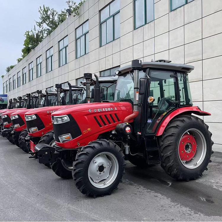 补后LC504四驱拖拉机国三锡柴动力四缸涡轮增压四轮拖拉机
