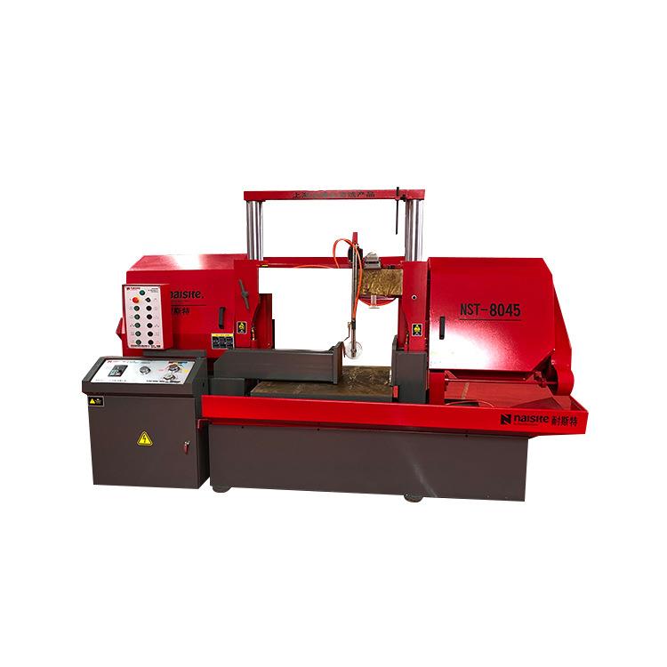 NST8045卧式带锯床数控全自动卧式双柱金属带锯床