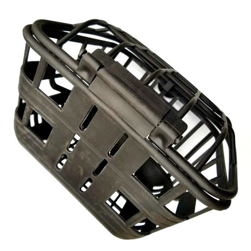 带盖彩色车筐定制自行车电动车菜筐篮子安全塑料户外骑行用品