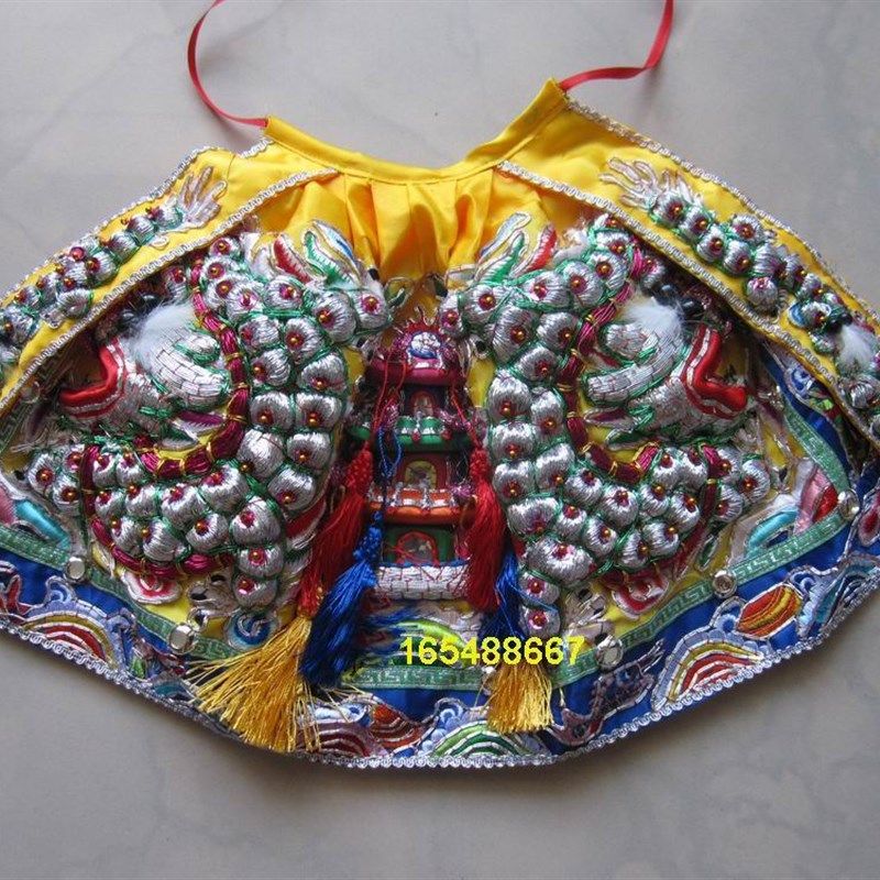 高档神衣 鱼鳞绣神衣 神明衣 神衣 关公披风 财神披风 需订做,特色手工艺,道教工艺品,淘宝优惠券,粉丝福利购,淘宝优惠卷