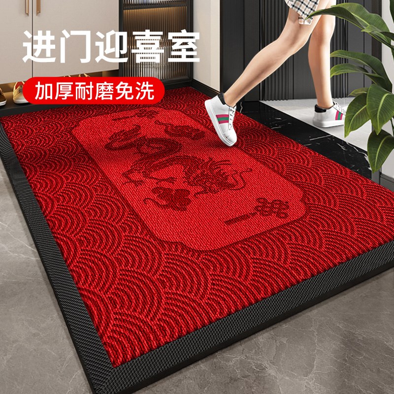 入户门地垫家用别墅进门高端脚垫202G4新款耐脏蹭土脚垫免打理地