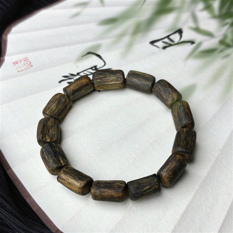 9.99分沉随行奇楠沉香桶珠手串正品棋楠佛珠男女木质手链清净素简,饰品/流行首饰/时尚饰品新,沉香,淘宝优惠券,粉丝福利购,淘宝优惠卷