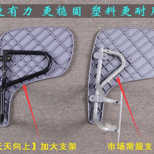 宽大稳固型培训椅加固加大写字板会议椅木质桌面学生椅一体新闻椅