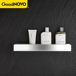 浴室置物架304不锈钢免打孔化妆室工字钢置物架洗漱台收纳毛巾架