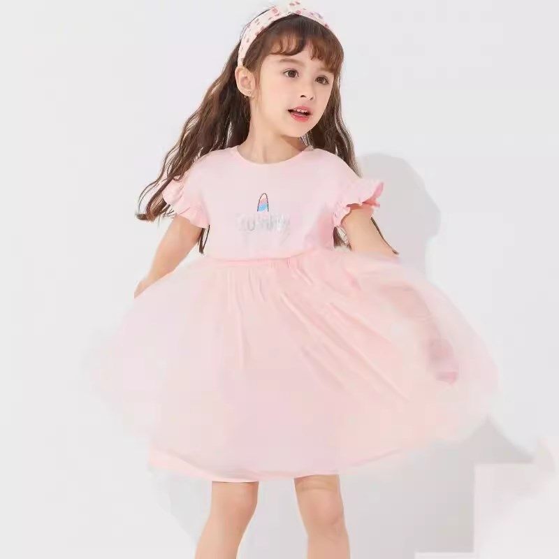 童装儿童裙子女童连衣裙夏季公主裙小童时尚连身裙宝宝仙女网纱裙,童装/婴儿装/亲子装,连衣裙,淘宝优惠券,粉丝福利购,淘宝优惠卷