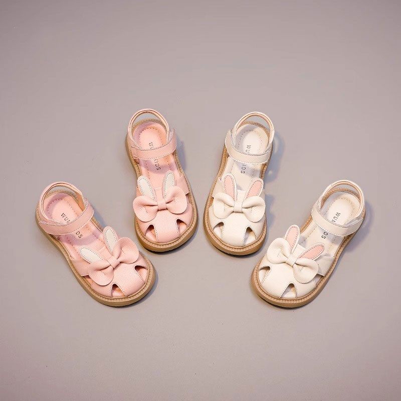 真皮女童鞋子儿童小公主鞋2024新款夏季宝宝防滑软底包头凉鞋粉色,童鞋/婴儿鞋/亲子鞋,凉鞋,淘宝优惠券,粉丝福利购,淘宝优惠卷