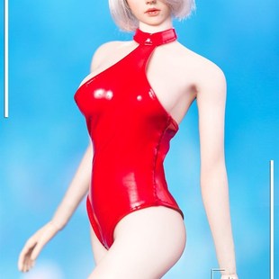现货漫物集 1/6 MM06 尼尔 2B小姐姐同人泳衣套装 适合包胶素体