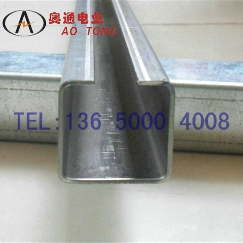 天车行车滑轮,扁线滑轮滑动轨道,304E不锈钢轨,2.0厚C40型钢吊轨