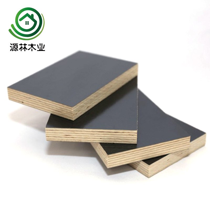 建筑木板 建筑模板工地用黑色板材覆膜清水模板建筑木方模板