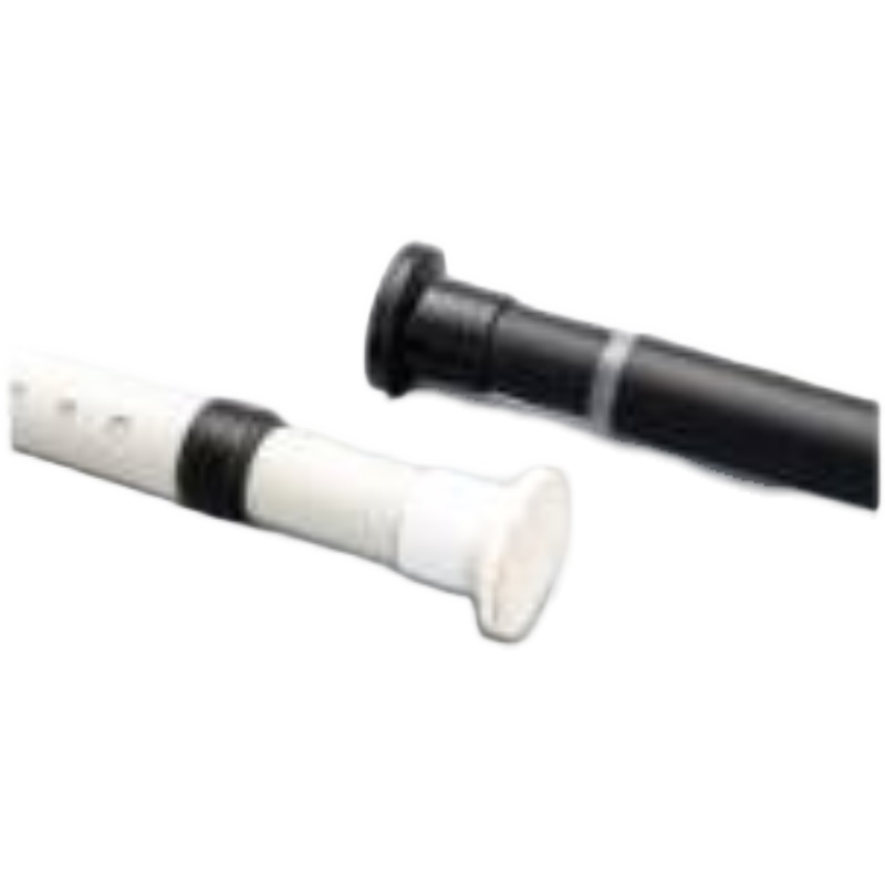 免打孔伸缩杆窗帘杆卧室免钉安装晾衣杆架卫生间收U缩杆窗帘挂杆