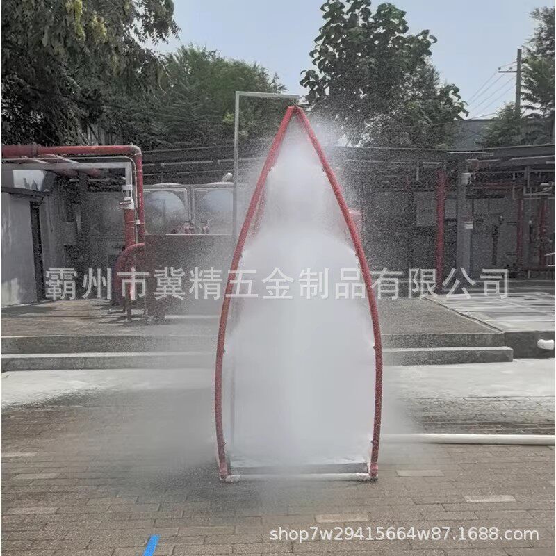 消防快速洗消冲淋器简易洗消喷淋器应急救援除污化学服洗消器