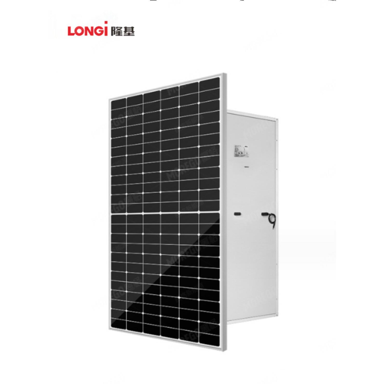 隆基天合高效太阳能板580w 585w 单晶太阳能发电板太阳能光伏板