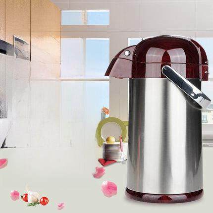 清水气压瓶热水瓶压力保温壶家用玻璃内胆大容量开水瓶暖壶高档