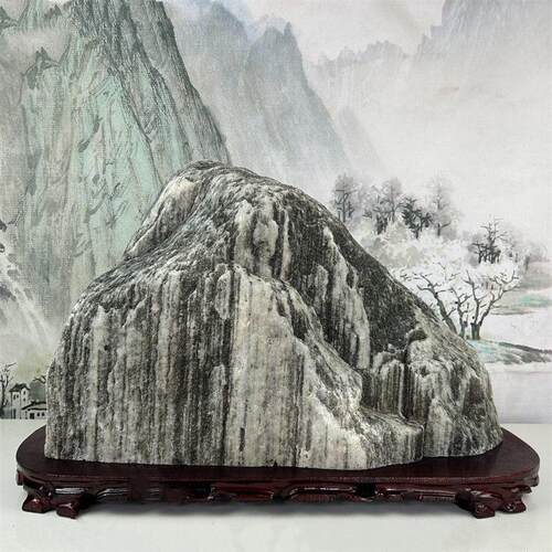 天然原石补角靠山石观赏石办公室奇石假山室内外泰山石敢当摆件