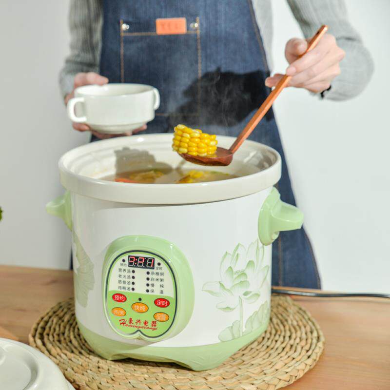 豪兴HX-25B电炖锅陶瓷全自动煲汤多功能智能预约熬煮粥锅神器家用
