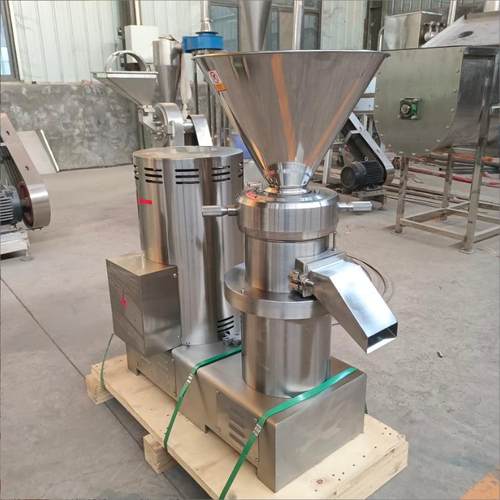 出口不锈钢芝麻花生酱设备胶体研磨机番茄洋葱蓝莓打浆机厂家