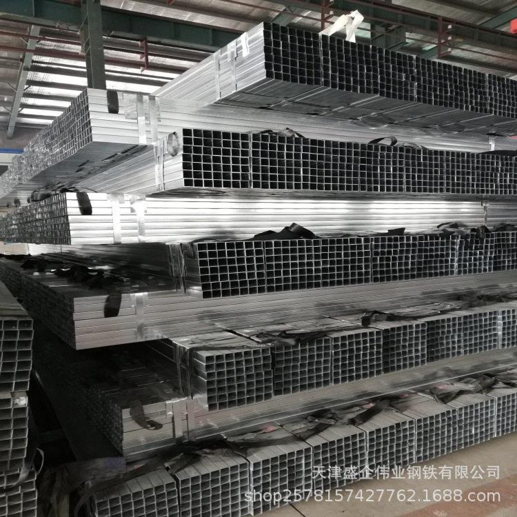 厂家供应Q195镀锌带方矩管市政护栏专用管镀锌方管规格齐全