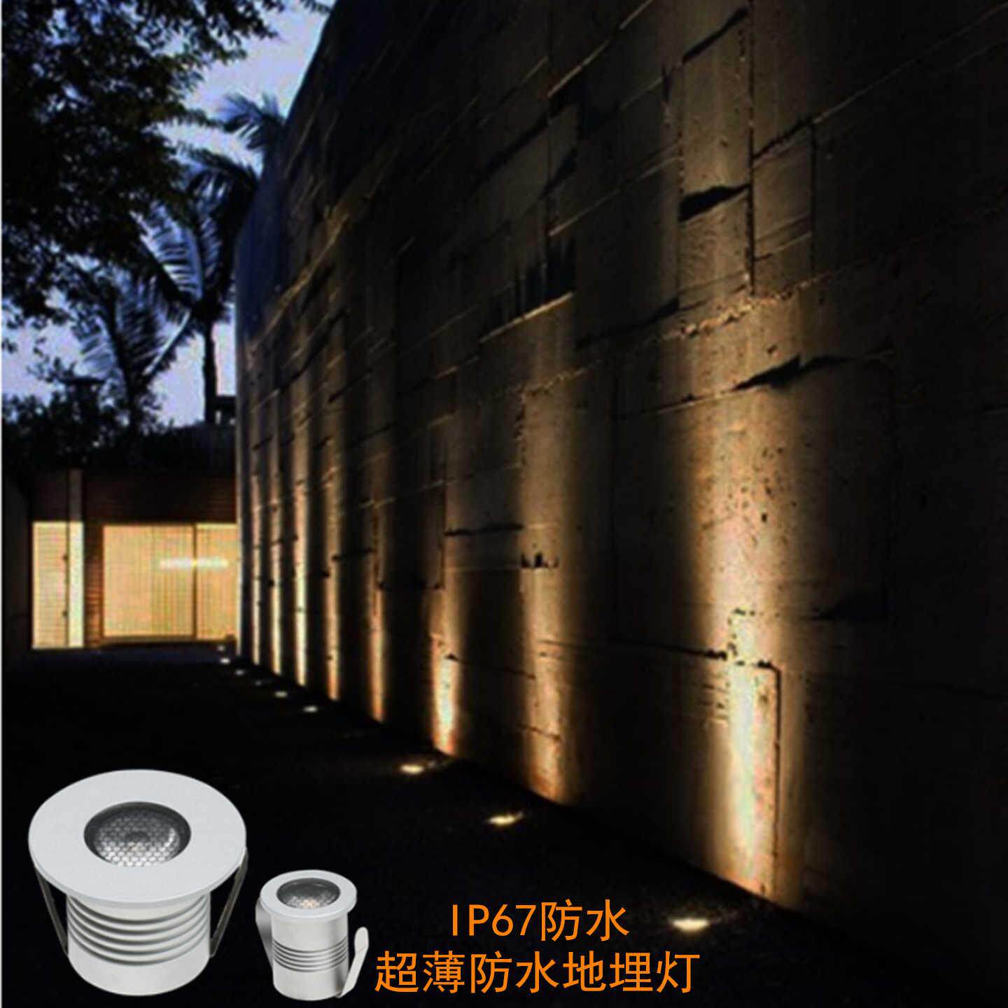 低压DC24V地埋灯嵌入式埋地埋灯防眩光地埋灯过道洗墙灯防水埋地
