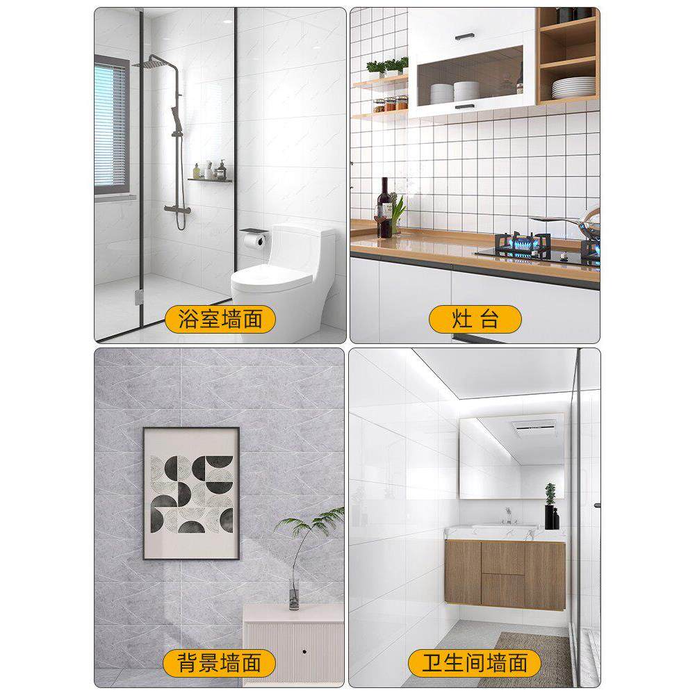铝塑板墙面贴纸不干胶墙面装饰板彷瓷砖覆丑装修大理石防水防潮墙