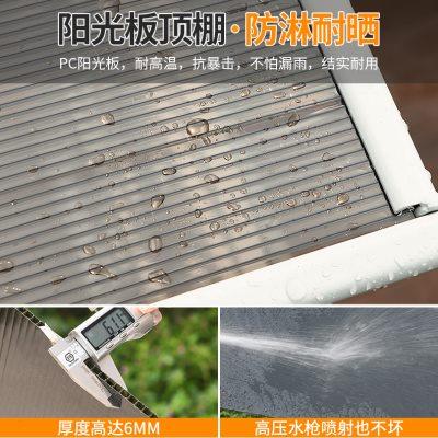 莫家户外秋千吊椅室外庭院院子露天露台防雨防晒铁艺双人秋千摇椅