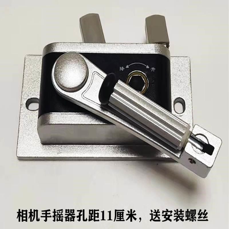 线器升降器晾衣架多孔距手摇杆升降盒手摇机线盒升V降式绞盘双孔
