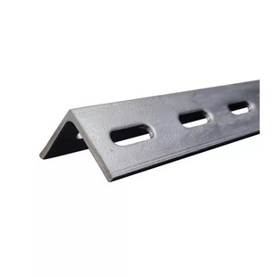 三角铁架铁支架带孔货架横担热镀锌超市材料镀锌角钢花Z边冲孔4#