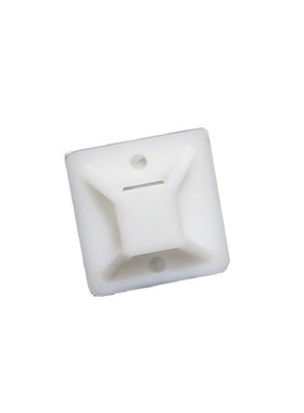 自粘式扎带固定座 自粘式定位片粘式吸盘 2N0*20 1000个