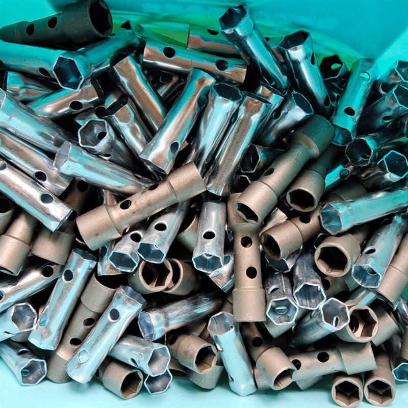 摩托车三b轮车火花塞专用拆装扳手点火塞大小头双用套筒通用工具