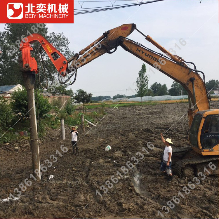多功能型液压打桩机打桩机钢板桩 液压打拔桩机 打钢板桩机