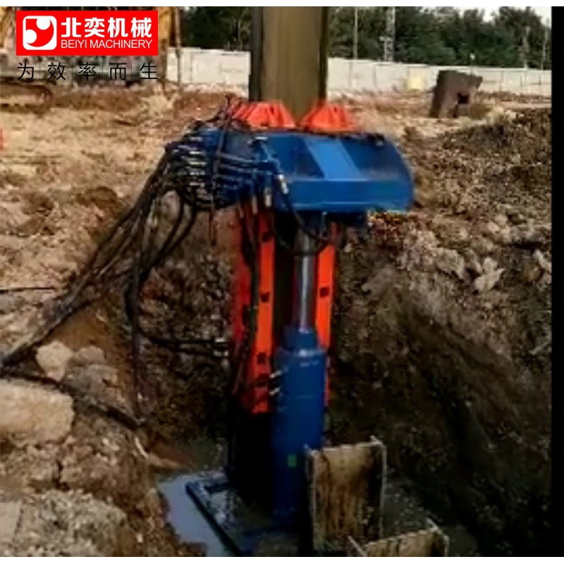 双节油缸拔H型钢厂家 无锡北奕拔桩机 液压拔H型钢设备