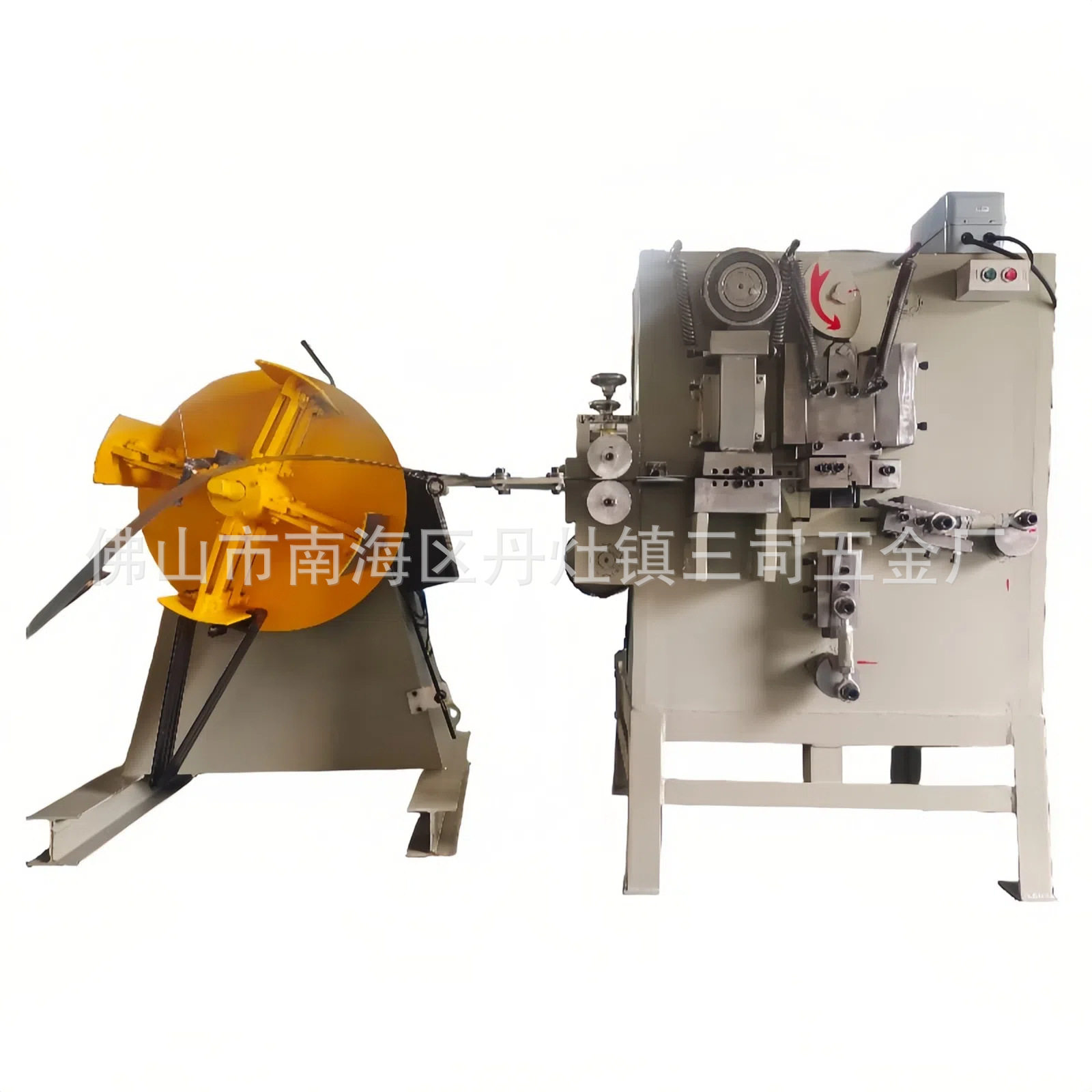 十年老厂钢带钢管厂打包锁扣自动生产机真厂家质量稳定售后有保障,机械设备,其他机械设备,淘宝优惠券,粉丝福利购,淘宝优惠卷