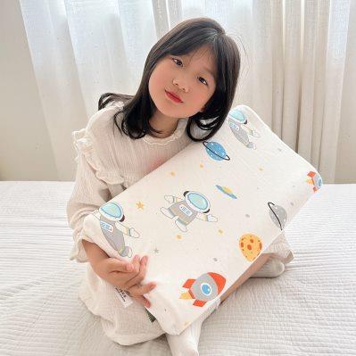儿童乳胶枕头1-3-6岁以上宝宝婴儿小学生幼儿园午睡专用天然加长