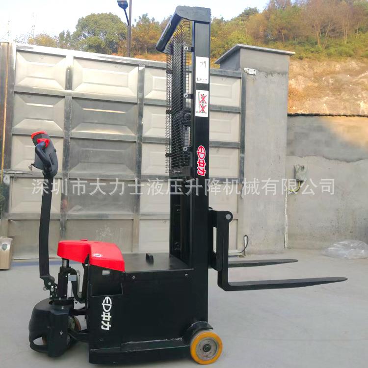 无前腿全电动堆高叉车平衡式堆垛机配重提升机油桶倒料翻转堆高车