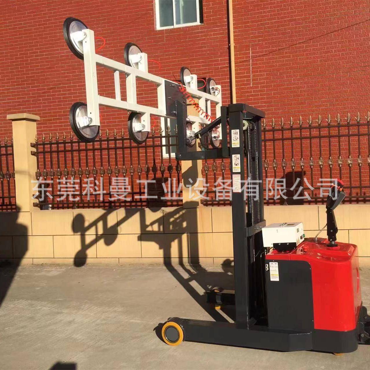 叉车式电动真空吸吊机吸钢板石板玻璃提升可移动电机翻转搬运吊具