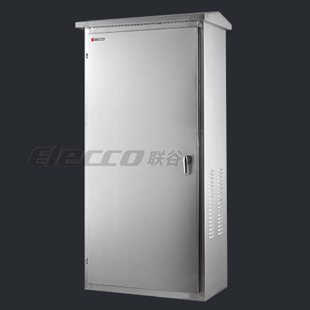 不锈钢户外柜700*1700*370mm/落地动力柜IP55室外防水柜B级