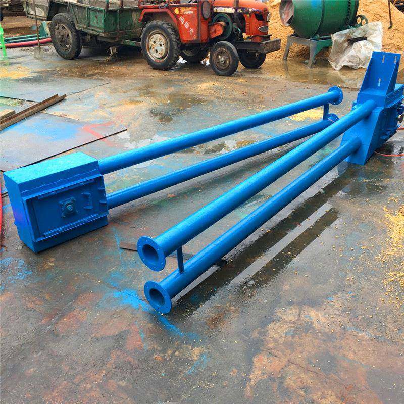 建筑石粉物料推送管链提升机无缝碳钢圆管管链输送上料机