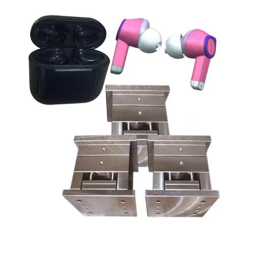 蓝牙耳机模具模架注塑模胚硅胶模具耳塞蓝牙音响外壳塑胶模具模胚