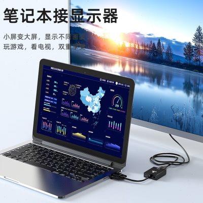 biaze vga转hdmi转换器头高清笔记本台式电脑连显示屏带音频供电