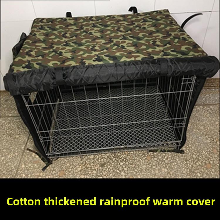 定做冬季加棉加厚防寒保暖狗笼罩子防风防雨宠物笼猫笼兔笼罩帐篷