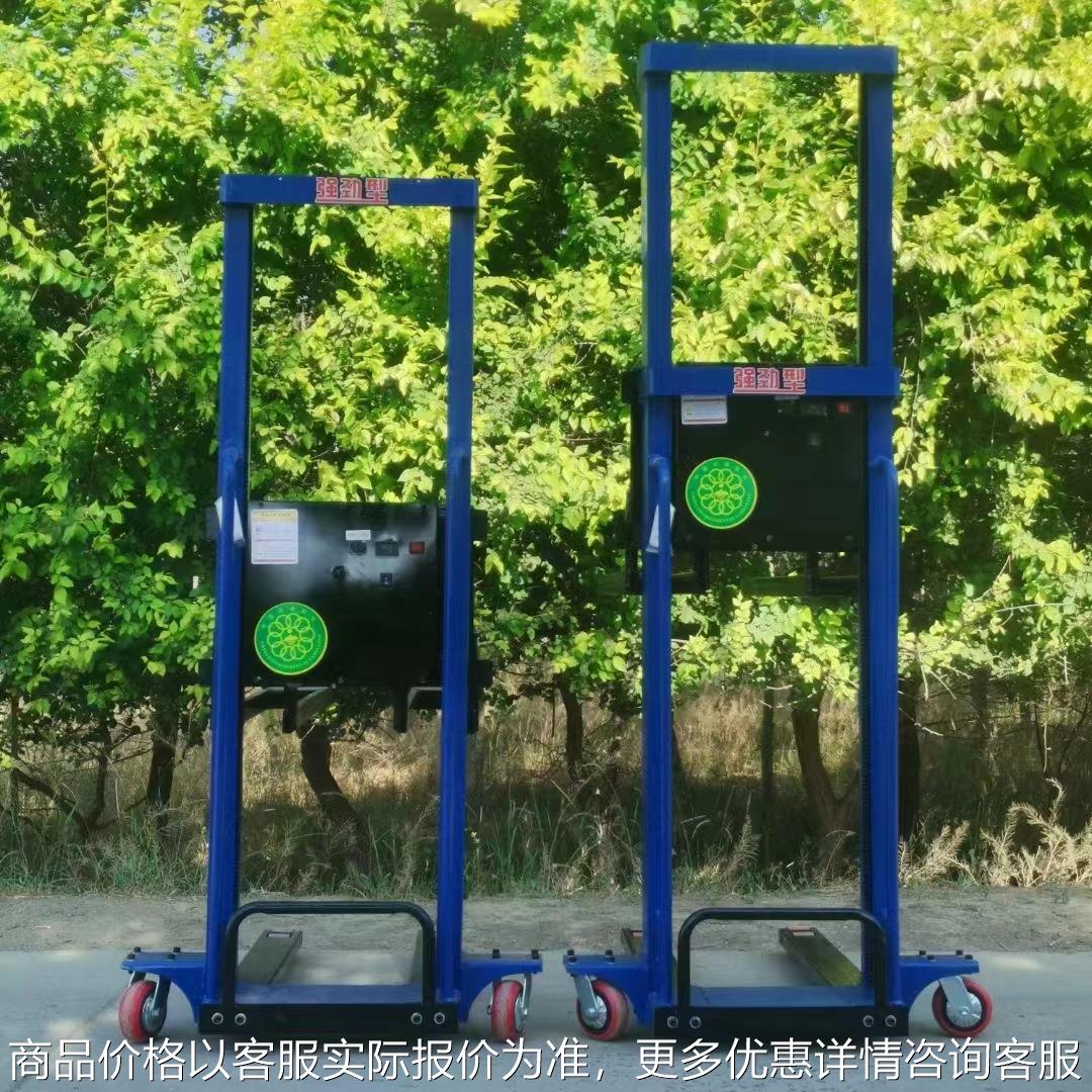电动随车叉车 1吨1.6米2遥控全自动升降搬运车 装卸堆高车小型叉